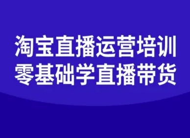 淘宝直播运营培训-零基础学会直播卖货-yunhe