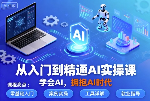 从入门到精通AI实操课，学会AI，拥抱AI时代-yunhe
