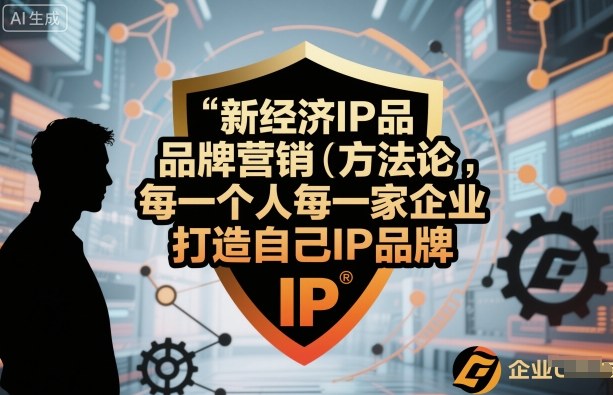 新经济IP品牌营销方法论，每一个人每一家企业都应该打造自己IP品牌-yunhe