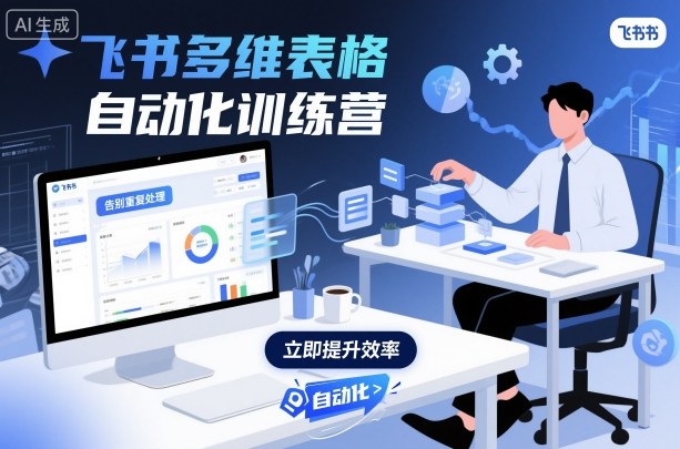飞书多维表格自动化训练营，手把手教你告别重复处理，用多维表格开启高效办公新模式-yunhe